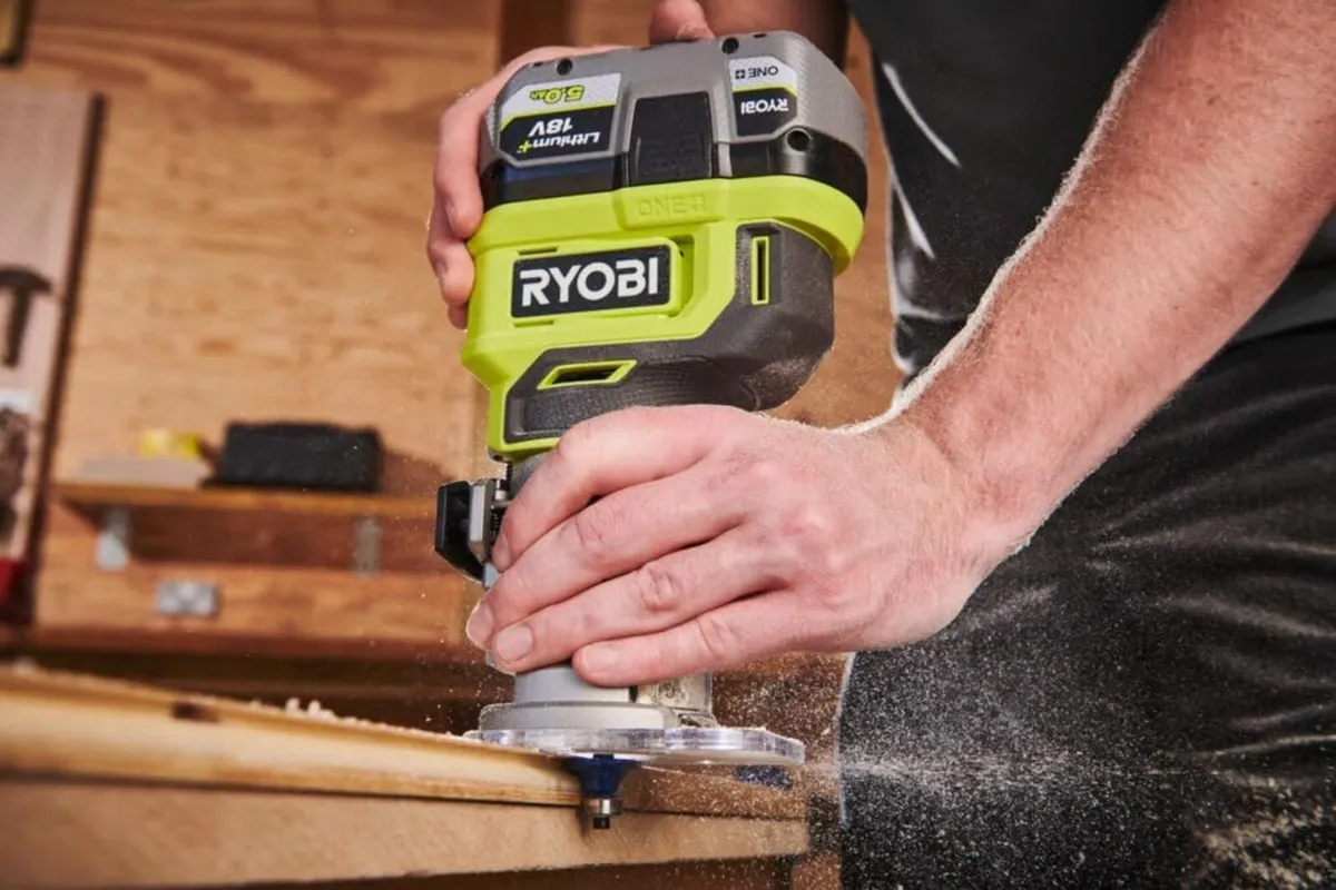 18V Cordless Trim Router - Image 2