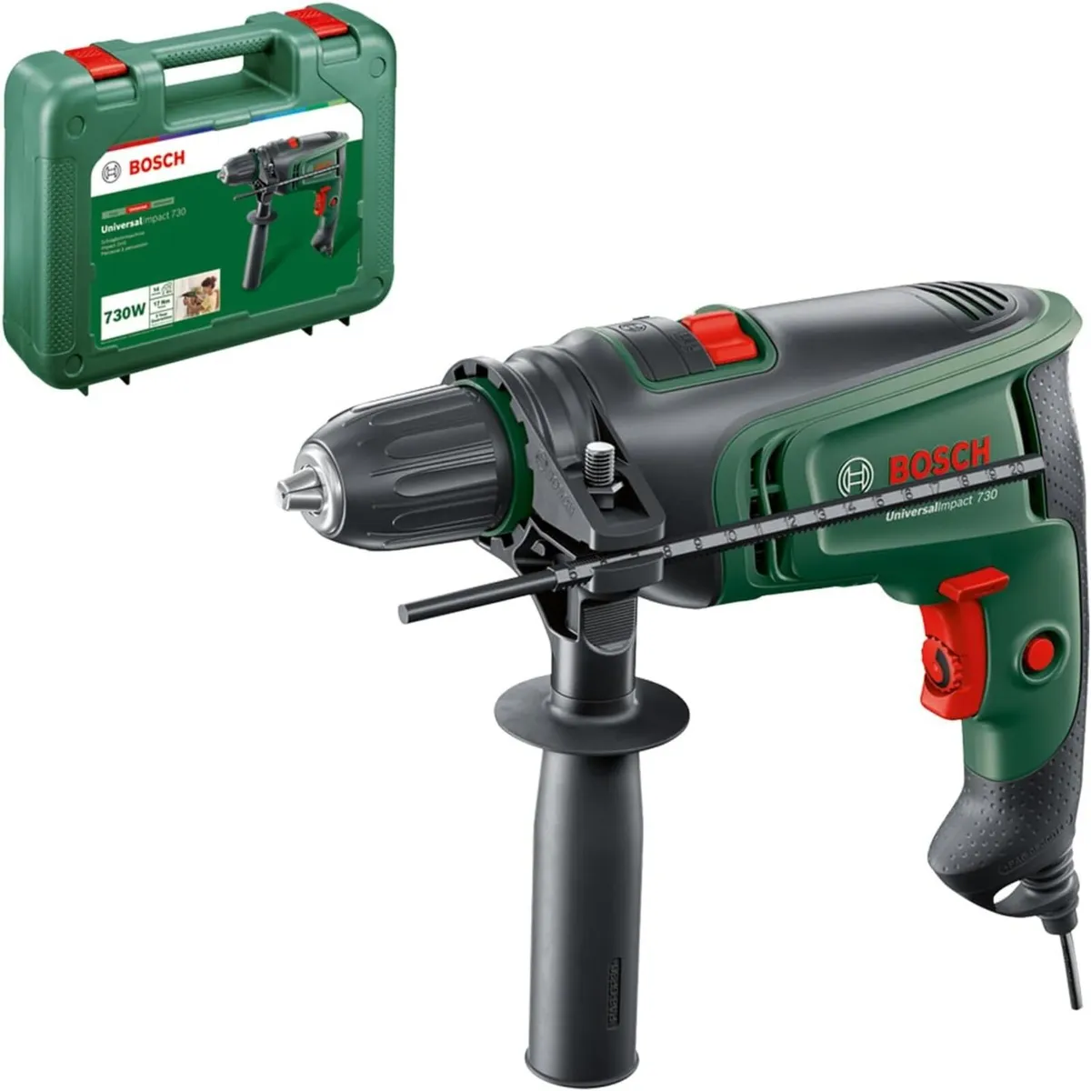 Bosch Universalimpact 730 Electric Hammer Drill W - Image 1