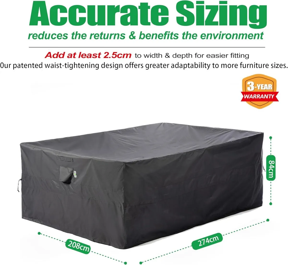 Garden Furniture Covers Large - Image 3