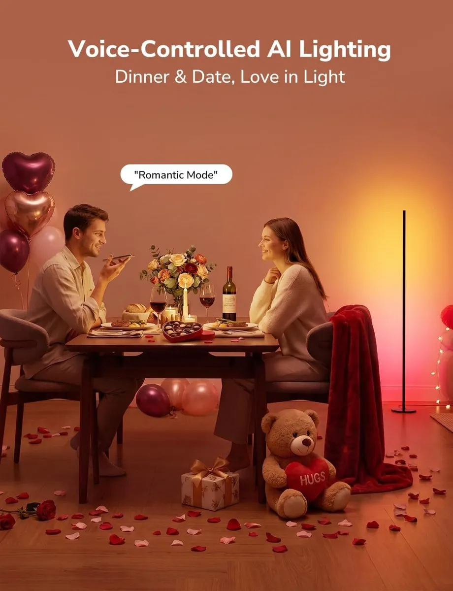 Ai Floor Lamp Music Sync Smart Standing Corner - Image 3
