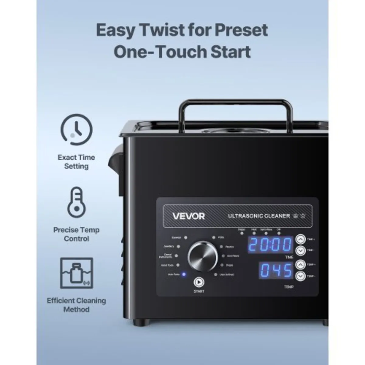 3L Ultrasonic Cleaner, Professional Ultrasonic Cle - Image 2