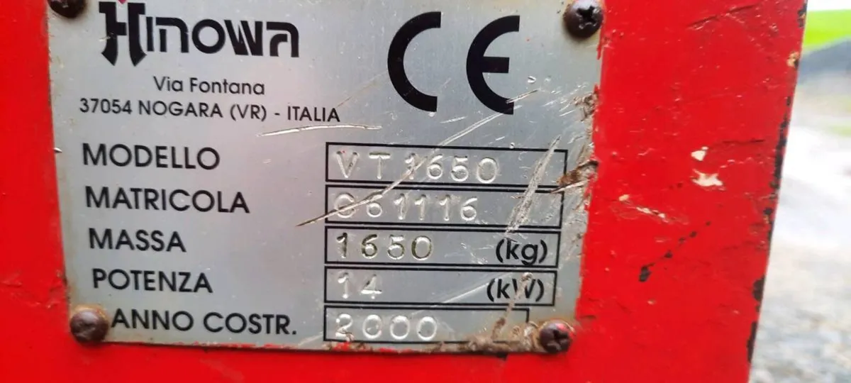 Hinowa vt1650 - Image 3