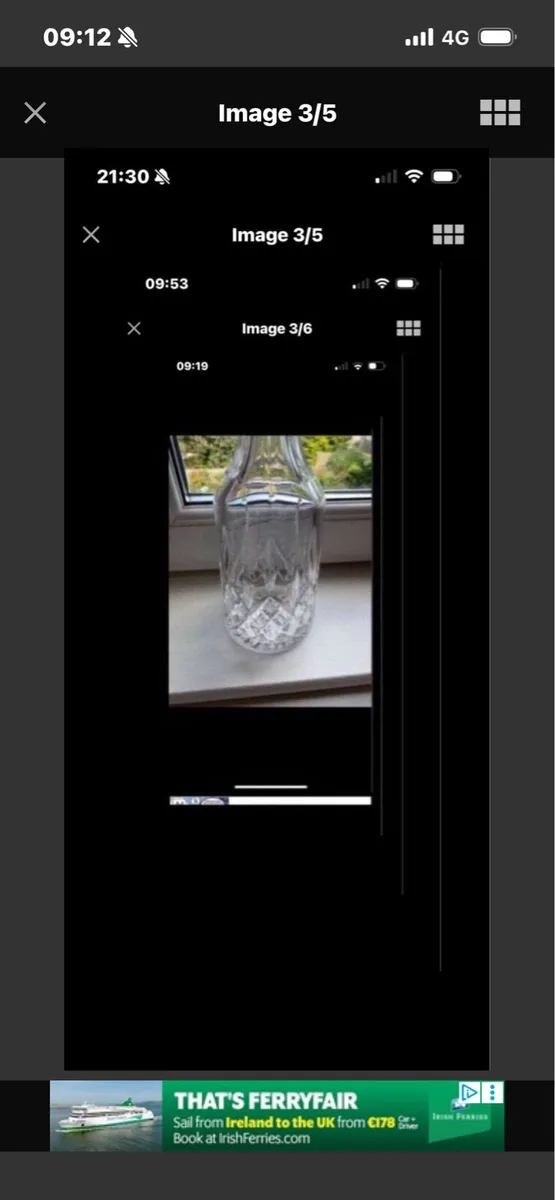 Vintage Waterford Crystal Lismore Decanter - Image 3