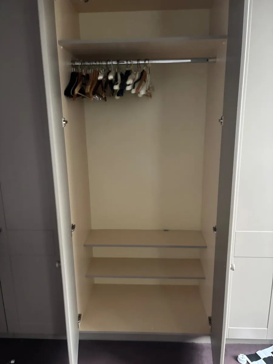 4 large built in wardrobes - Image 2