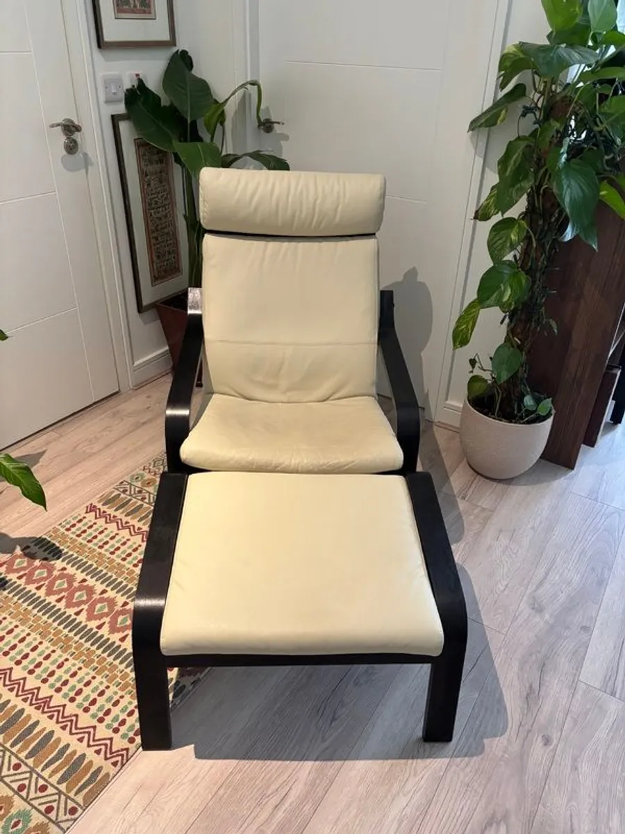 Armchair & Footstool - Image 2