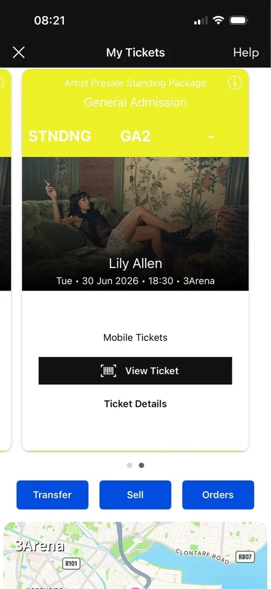 Lily Allen Standing Tickets x2