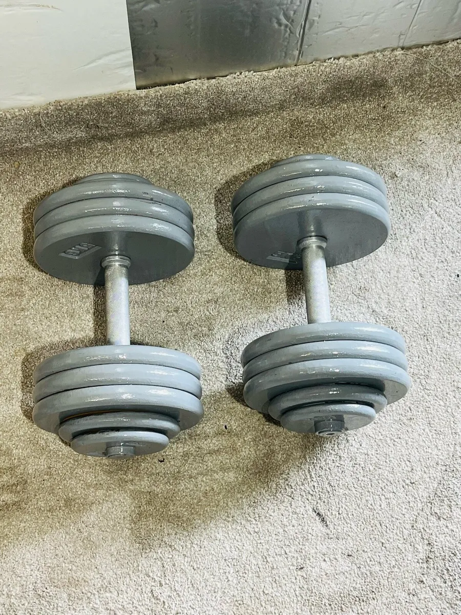HAVEY DUMBBELLS 2 X 36KG TOTAL 68KG - Image 2