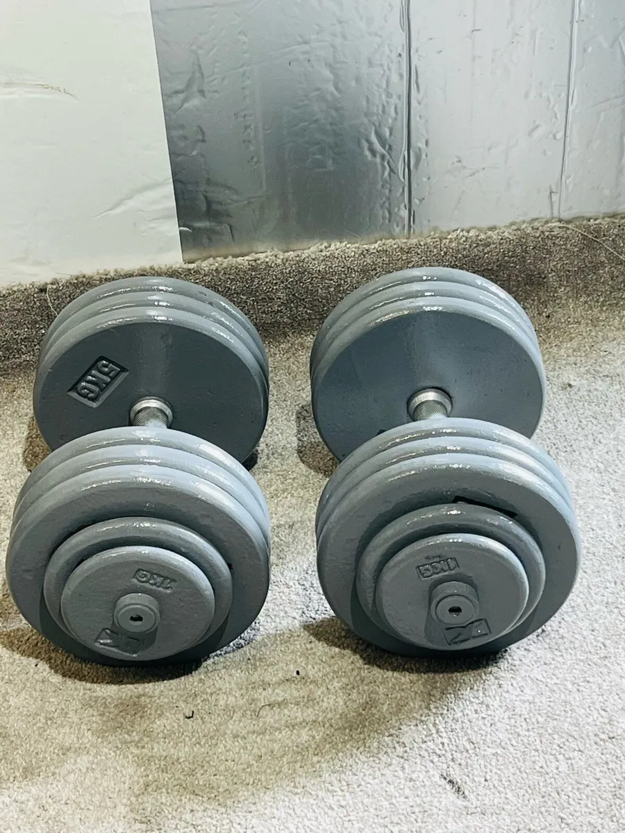 HAVEY DUMBBELLS 2 X 36KG TOTAL 68KG - Image 1