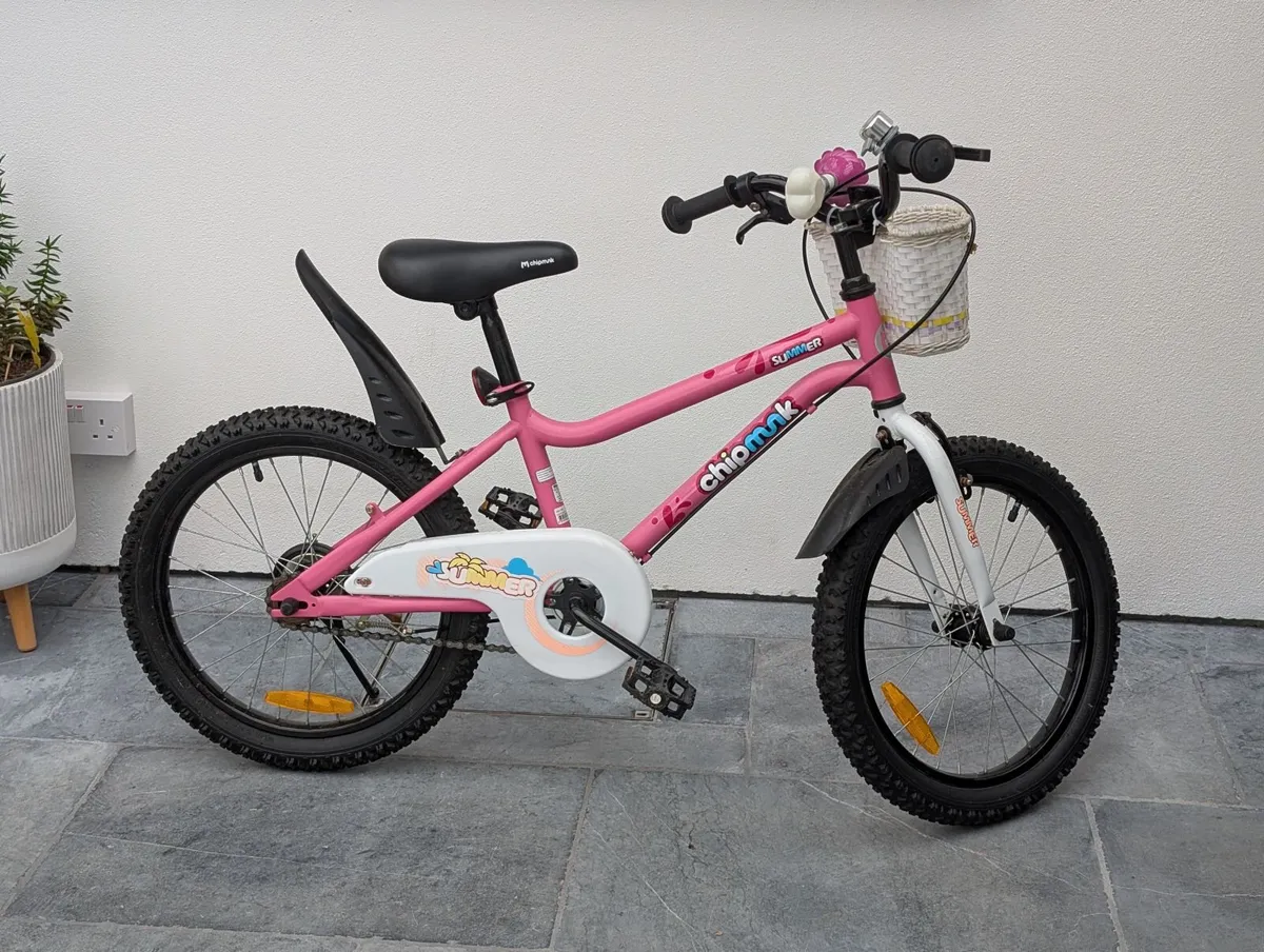 18 Inch Chipmunk Kids Bike, like new - Image 4