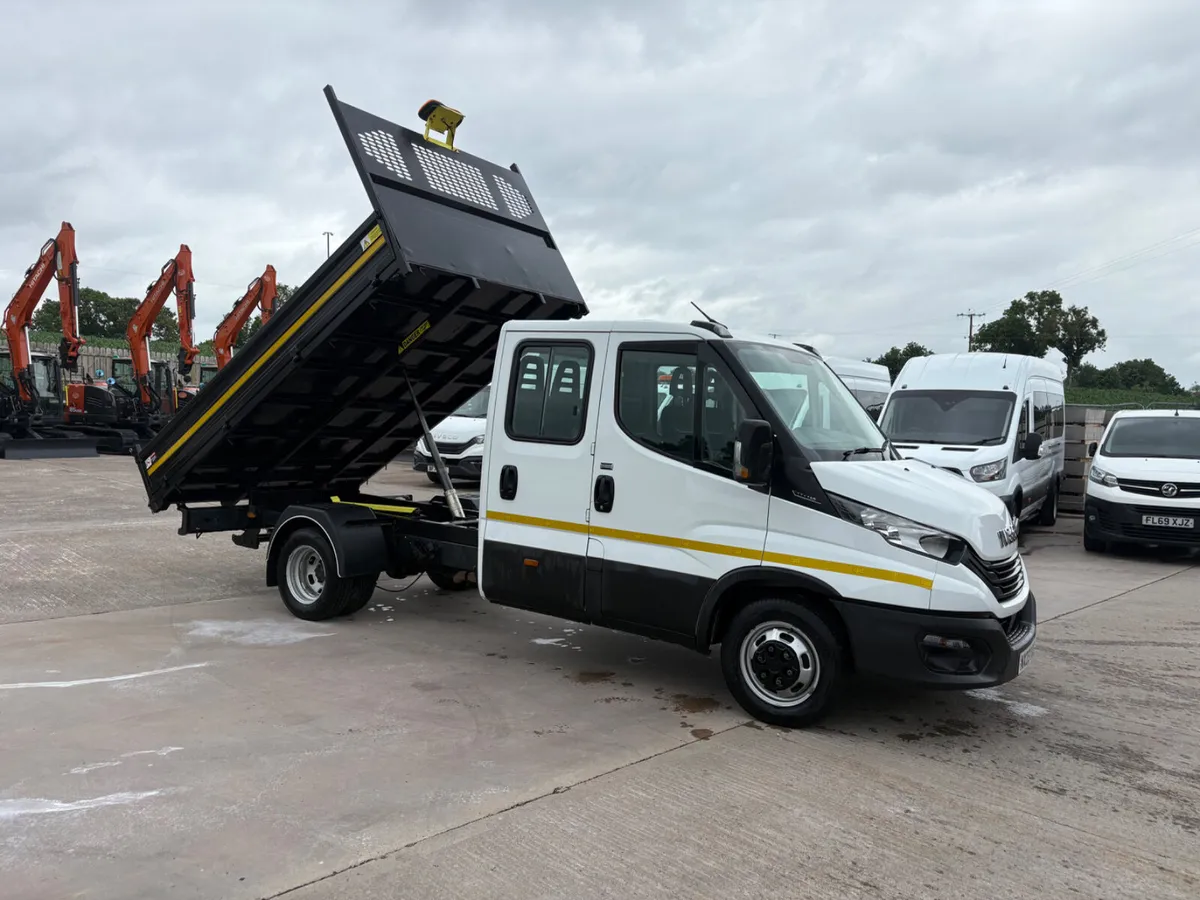 2023 Iveco Daily crew cab Tipper Finance Arranged - Image 1
