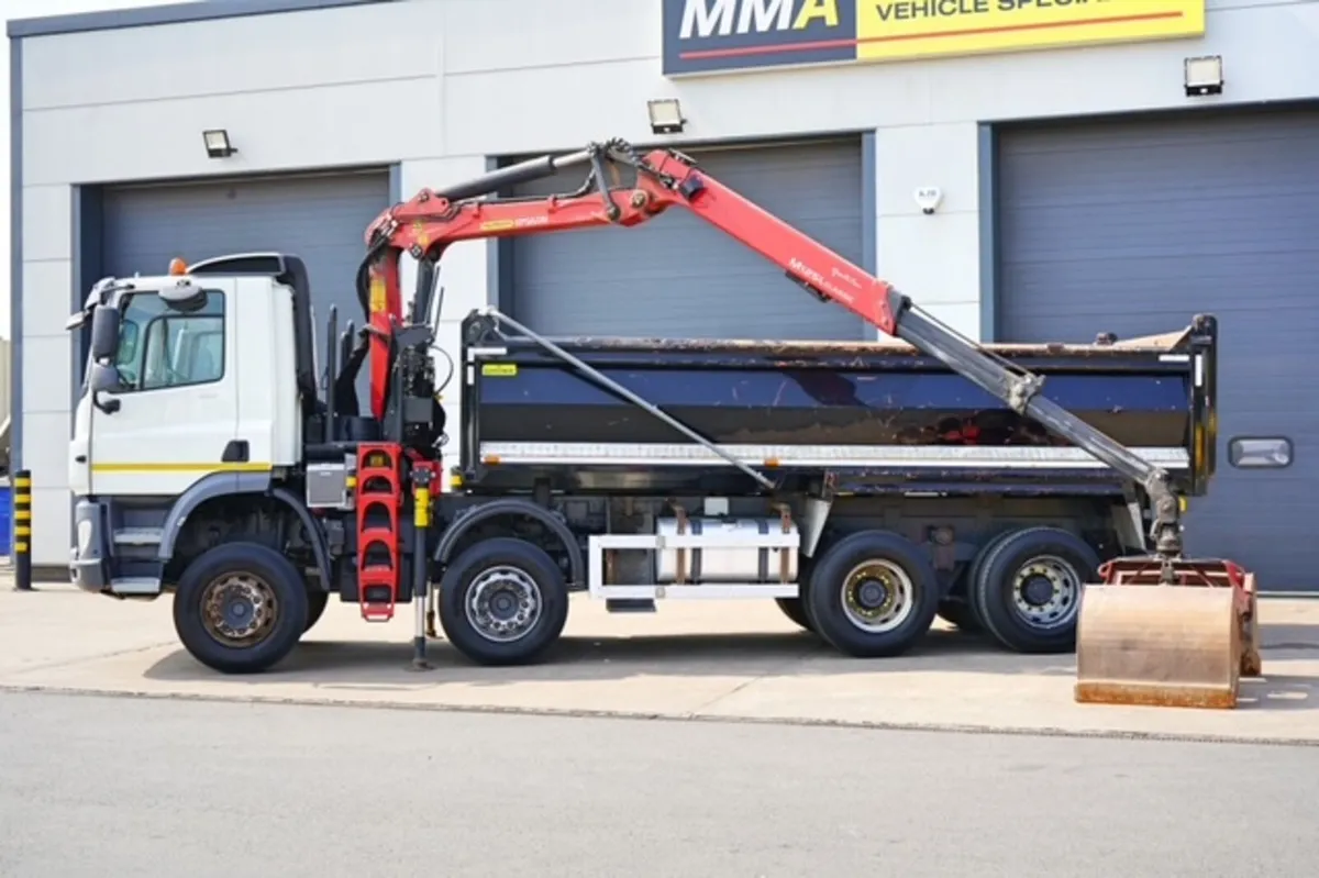 2022 DAF CF 450 8X4 TIPPER GRAB - Image 4