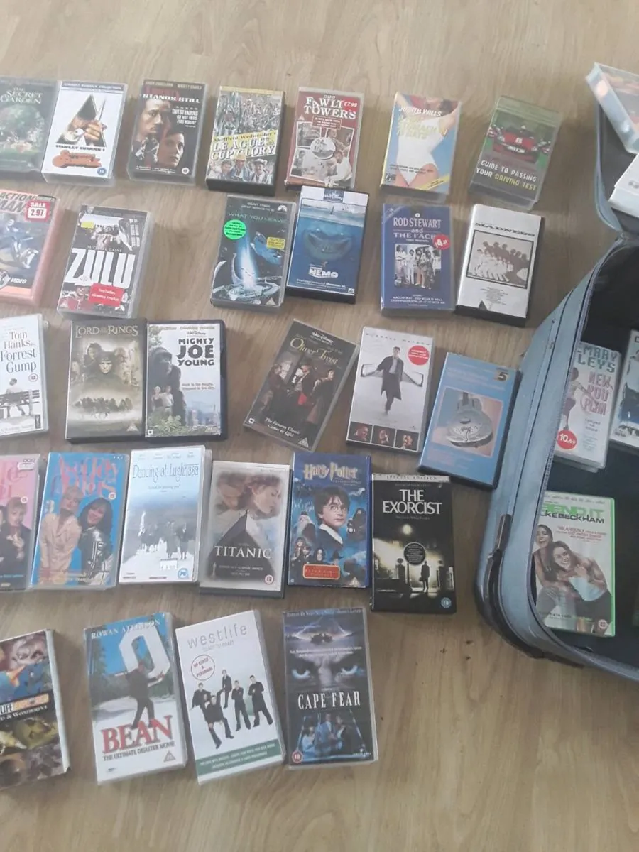 Vhs over 200 bargain 100e for the lot - Image 2