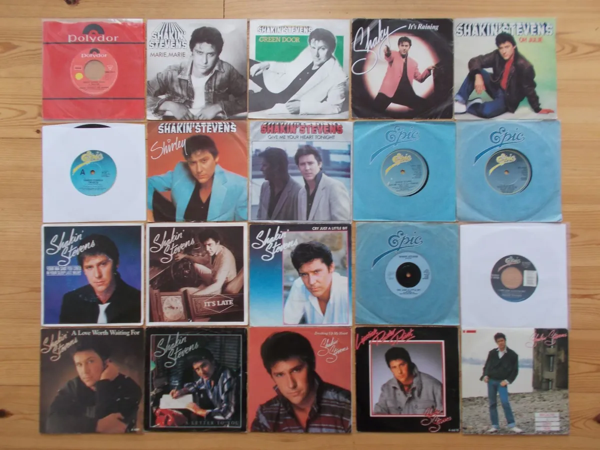 Job Lot of 7" Vinyl Singles - Image 1