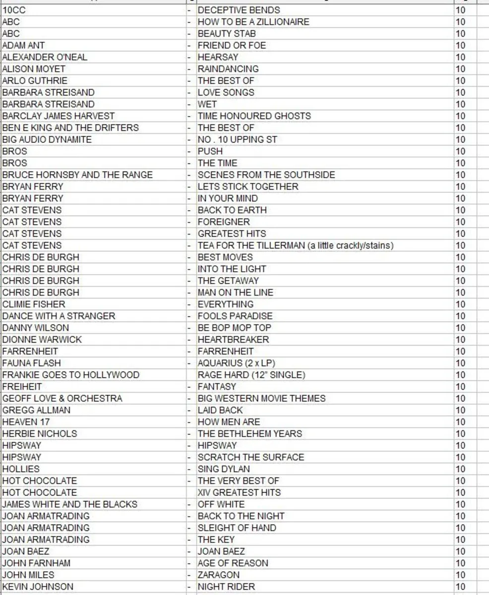 Round Up of Approx 400 Vinyl Records for sale - Image 3