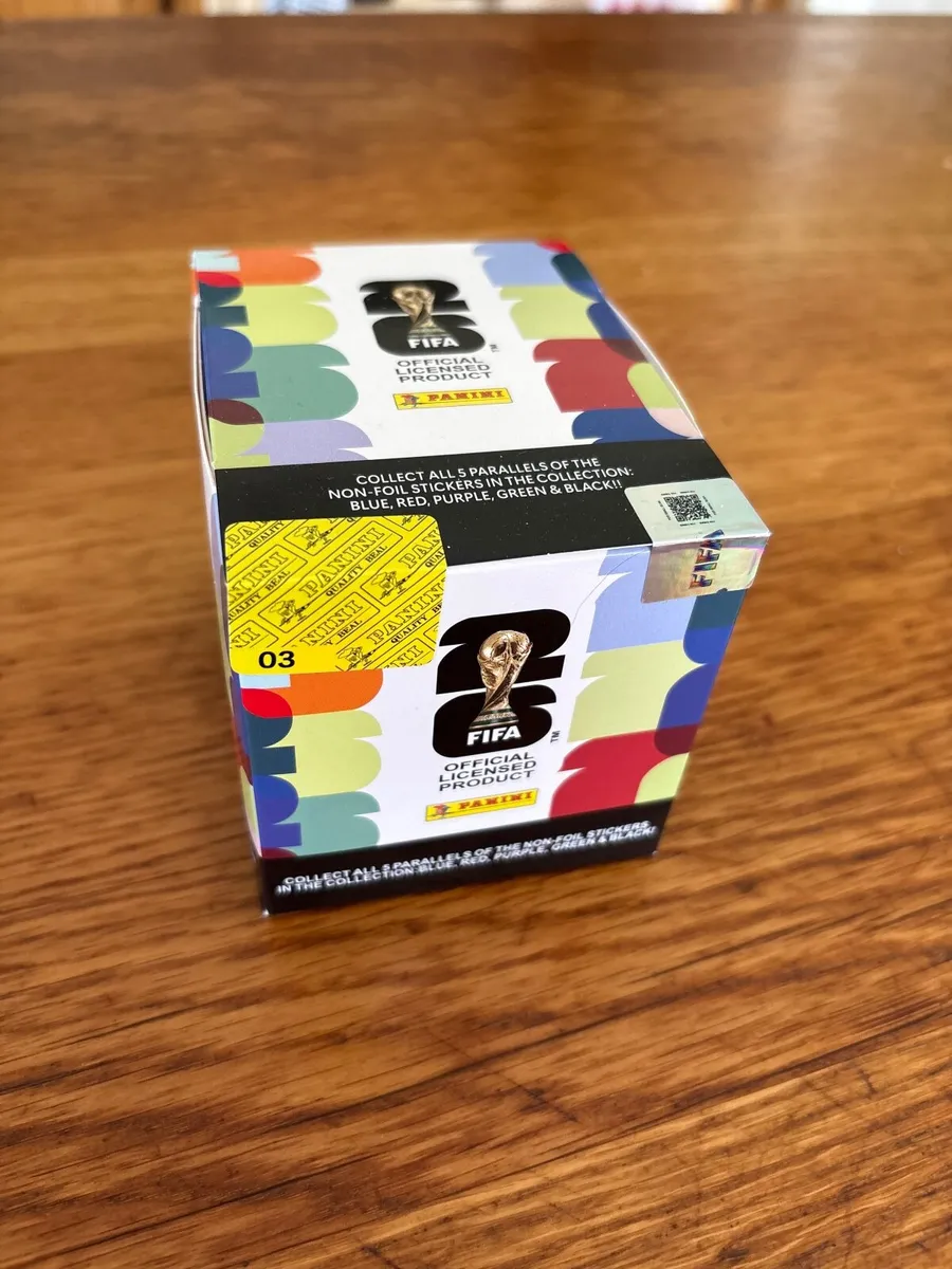 Panini 2026 World Cup Stickers- Box of 50 packets - Image 1