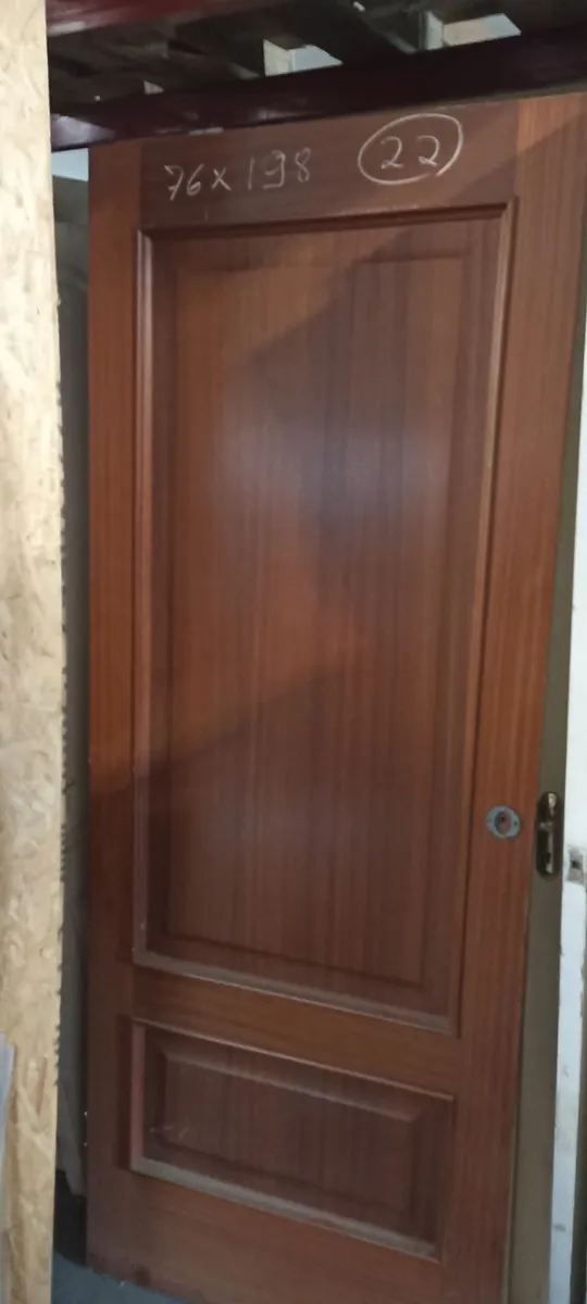 Mahogany Veneer Doors - Image 1