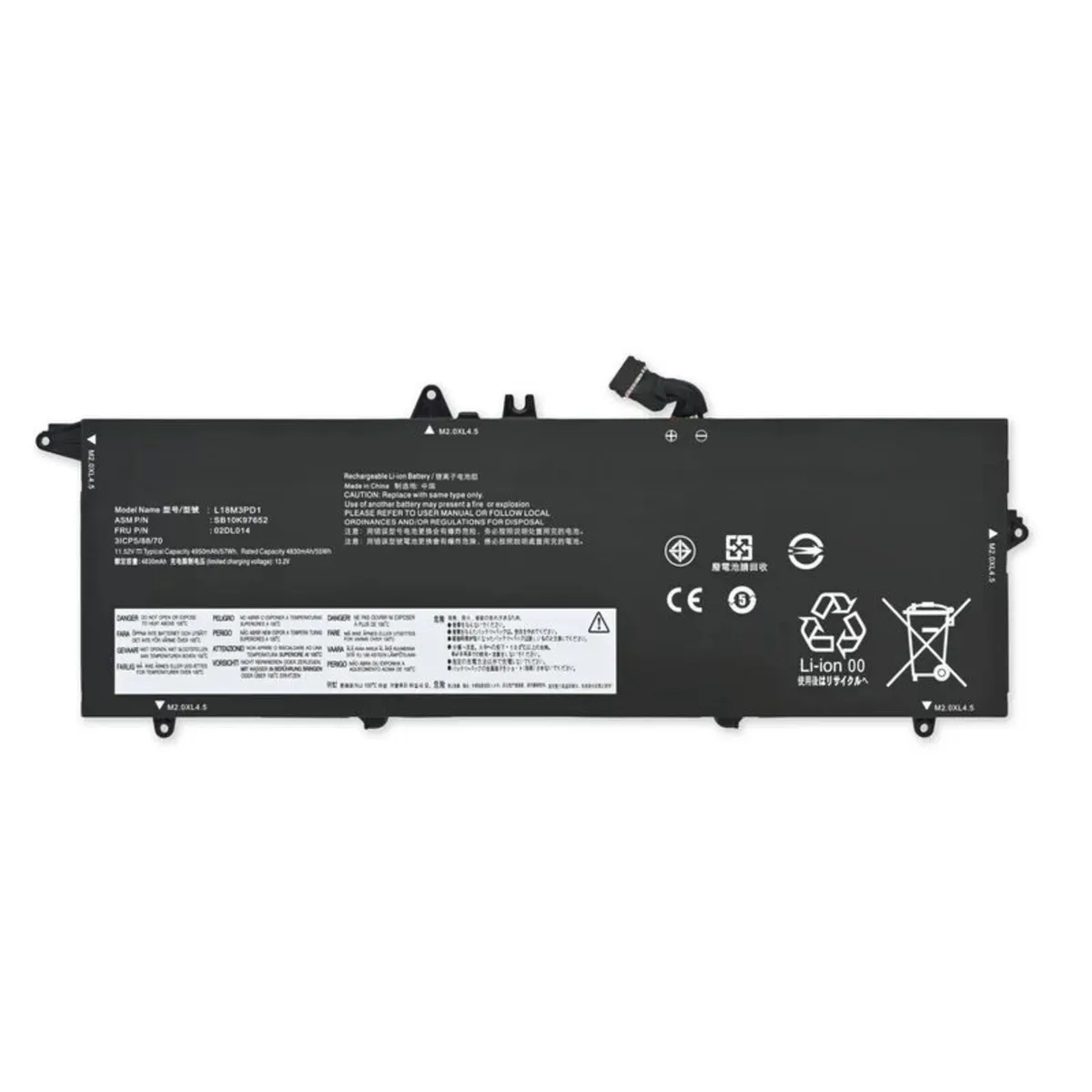 Battery for L18M4P74 L18L3P73 L18M3P73 T490 - Image 1