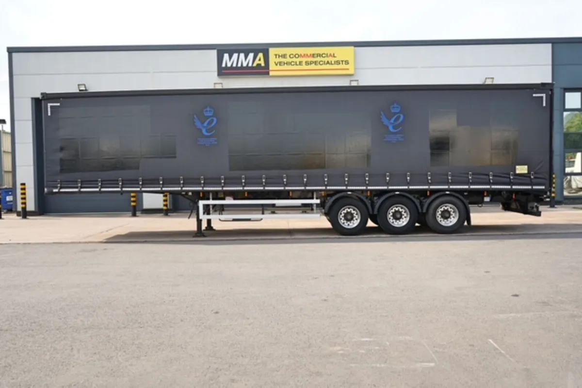2020 MONTRACOM TRI-AXLE POSTLESS CURTAIN SIDER - Image 4