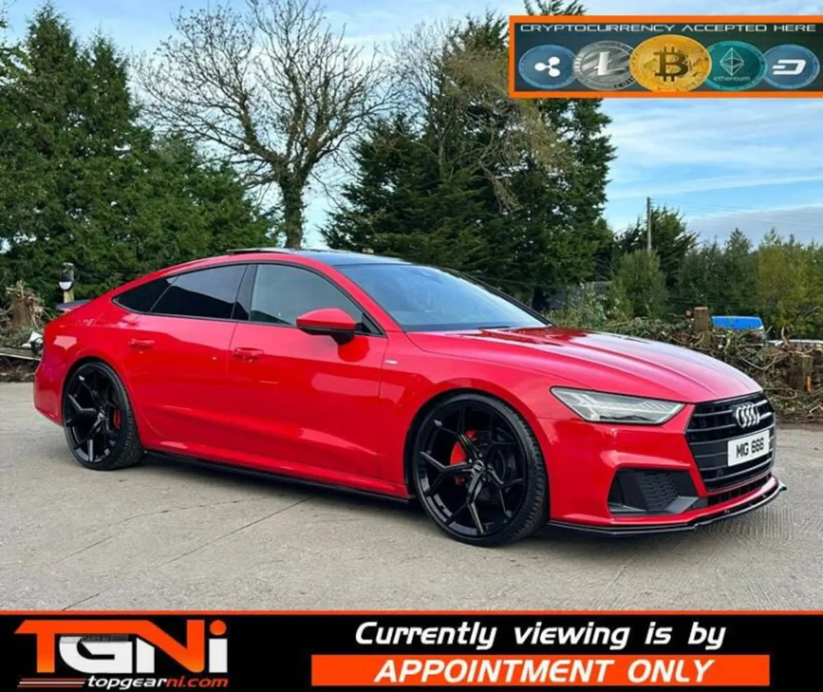 20" TGA-5 STYLE ALLOY WHEELS /TYRES for AUDI A5 A6 - Image 1