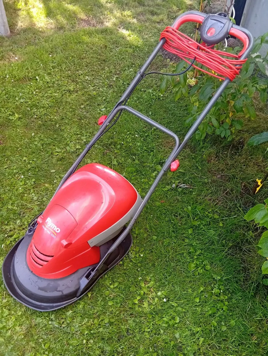 Flymo Electric Lawnmower Grass Cutter 6months old - Image 1
