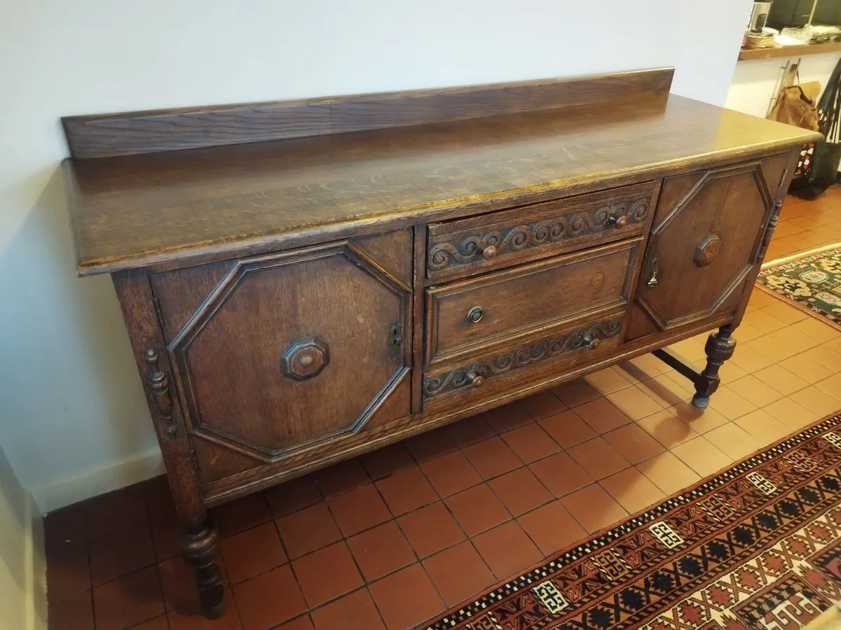 Sideboard Dresser Antique - Image 3