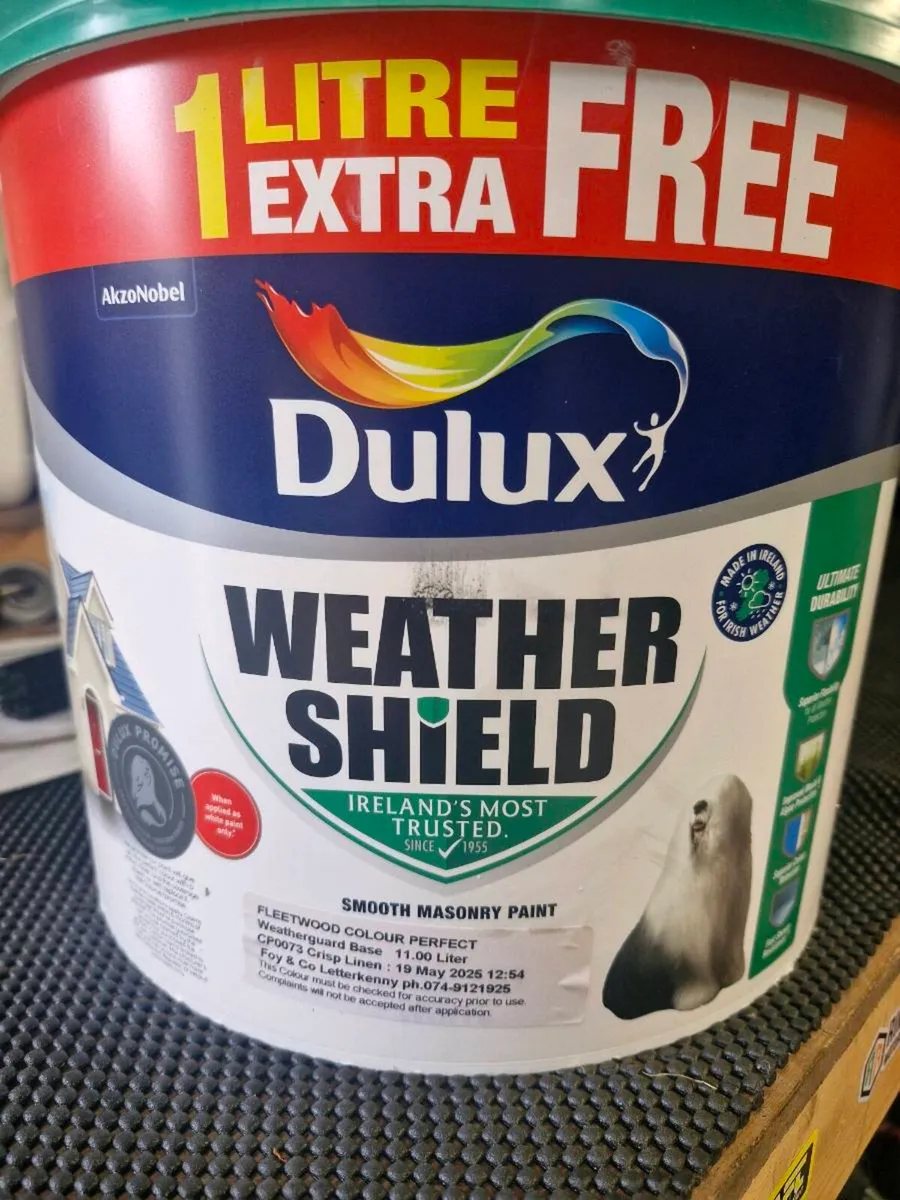 Paint,dulux weathershield - Image 1
