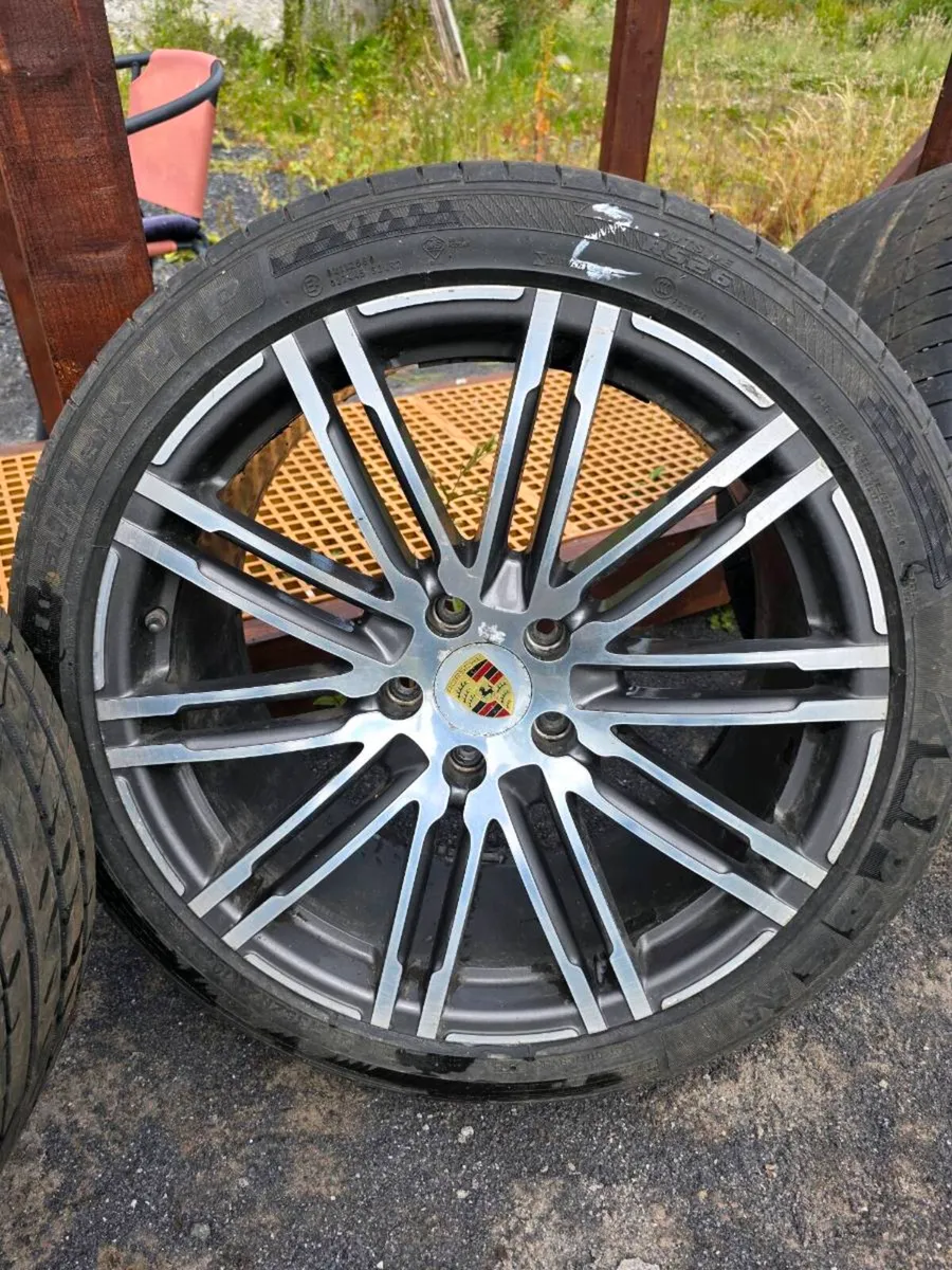Porsche 21 Inch Cayenne Wheel Rims - Image 3