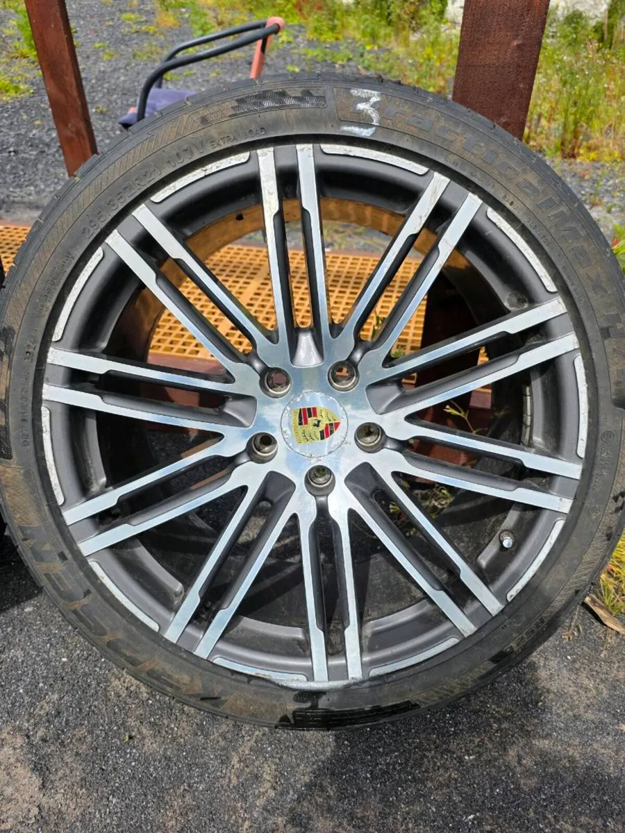 Porsche 21 Inch Cayenne Wheel Rims - Image 4