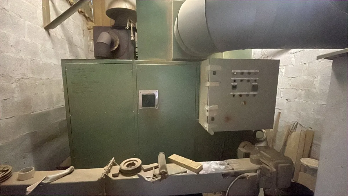 Workshop Wood burner/mdf/wood shavings heater - Image 3