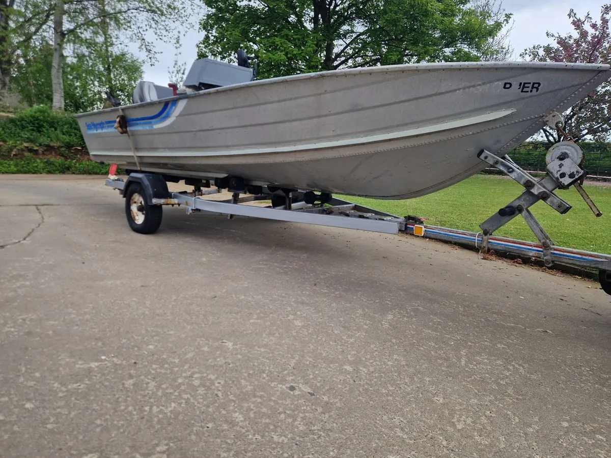 16f aluminium sea nymph boat - Image 1