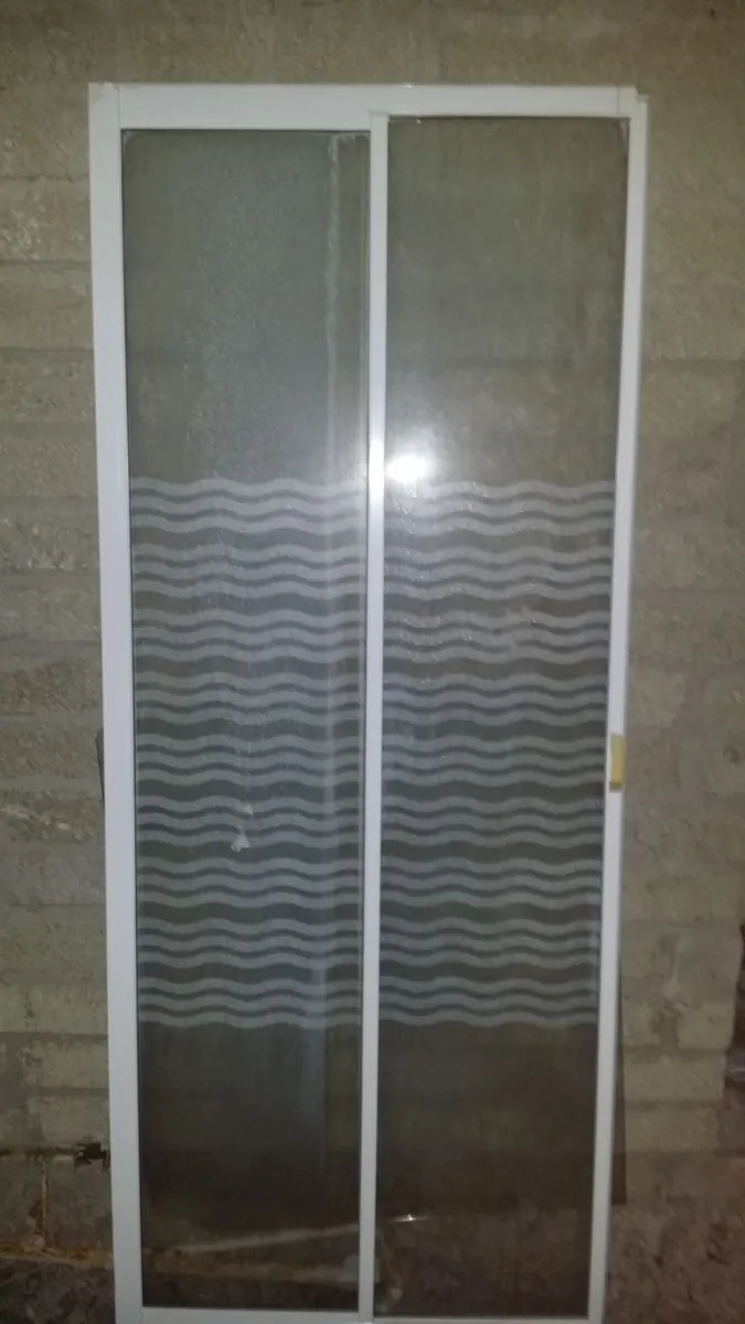 Shower bi-slide door 85cm x 185cm - Image 3
