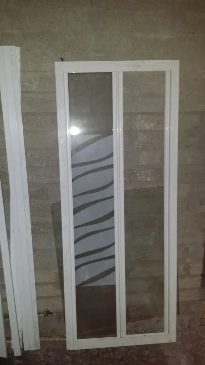 Shower bi-slide door 85cm x 185cm - Image 2