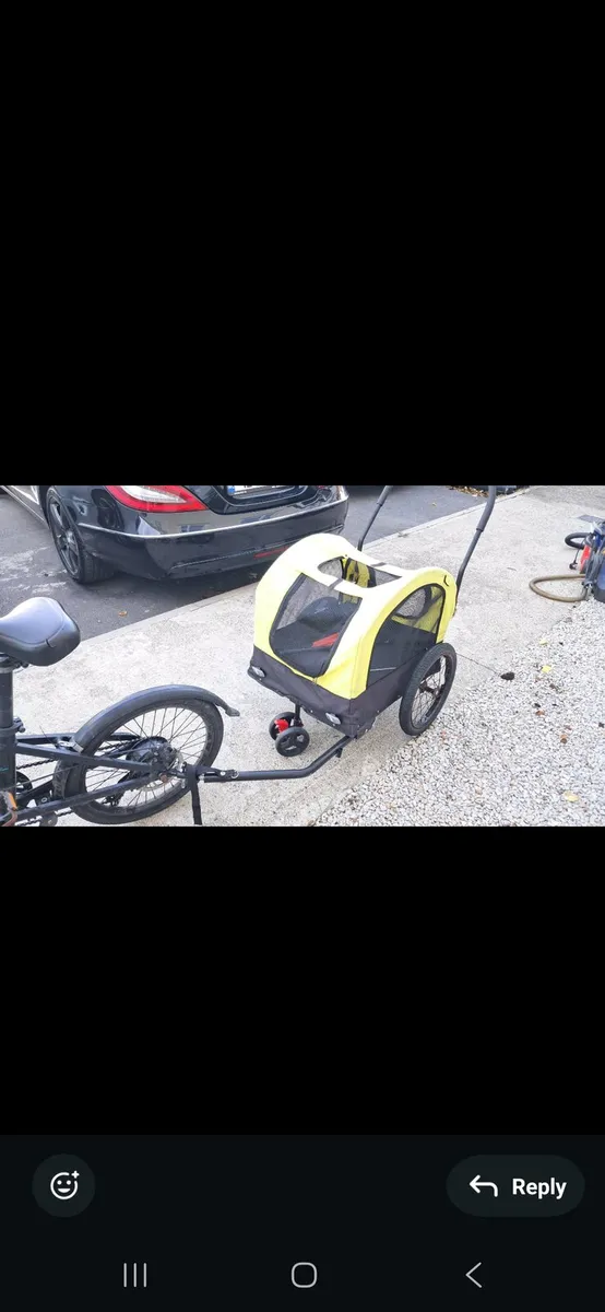 Dog bike trailer Dog stroller - Image 3