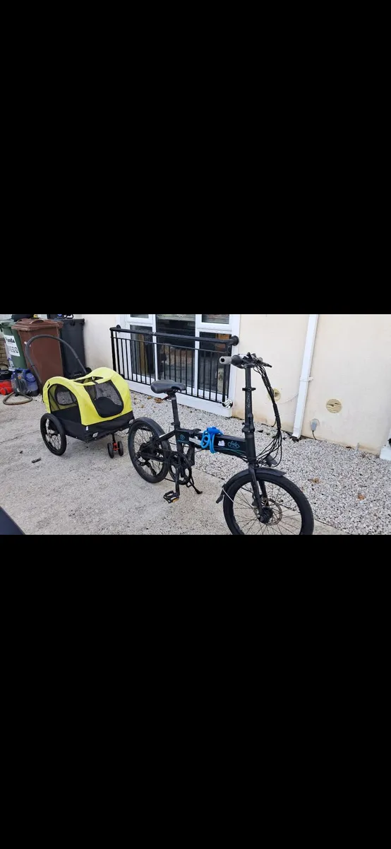 Dog bike trailer Dog stroller - Image 4
