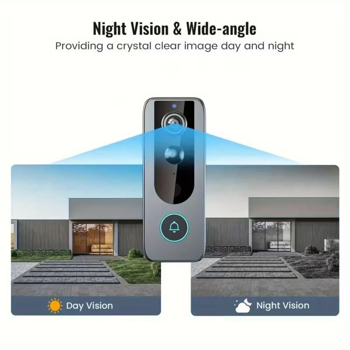 Doorbell Wireless Video with 2K HD Security Camera - Image 4