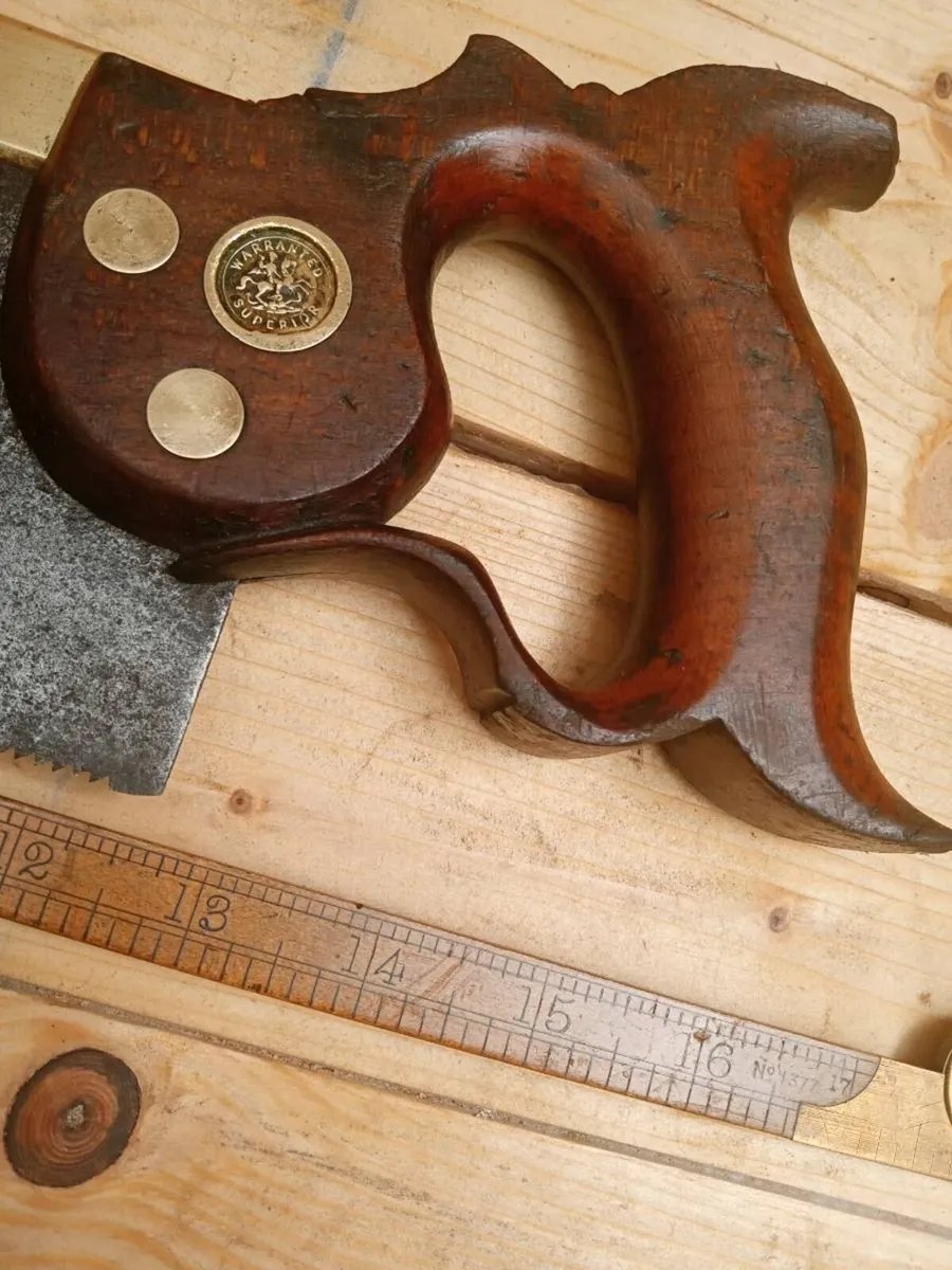 Antique Tenon saw - Image 4