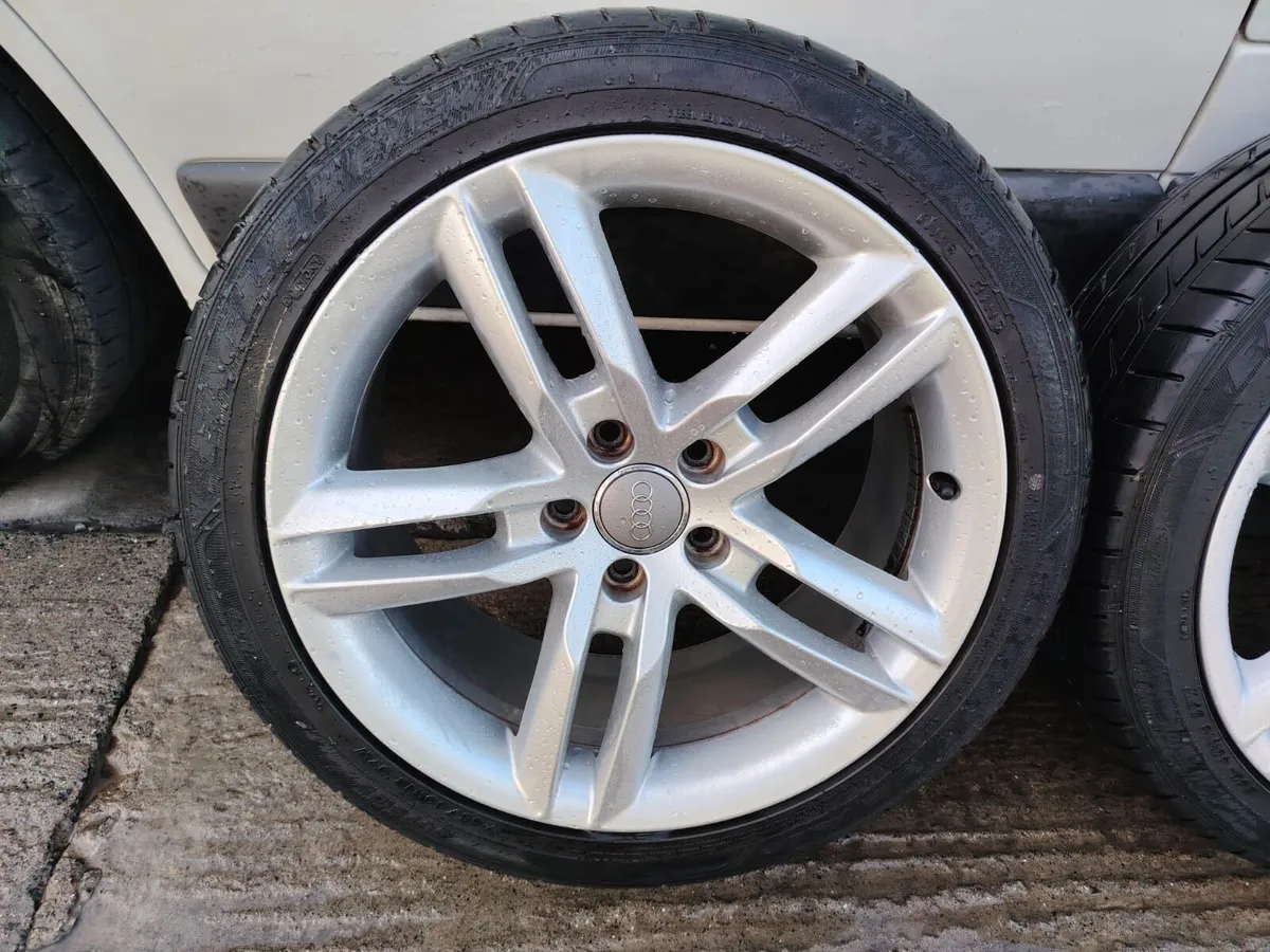 18" Audi S line alloy wheels - Image 2