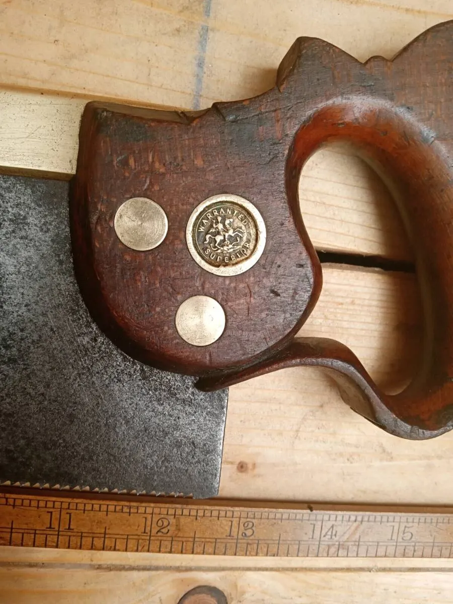 Antique Tenon saw - Image 3