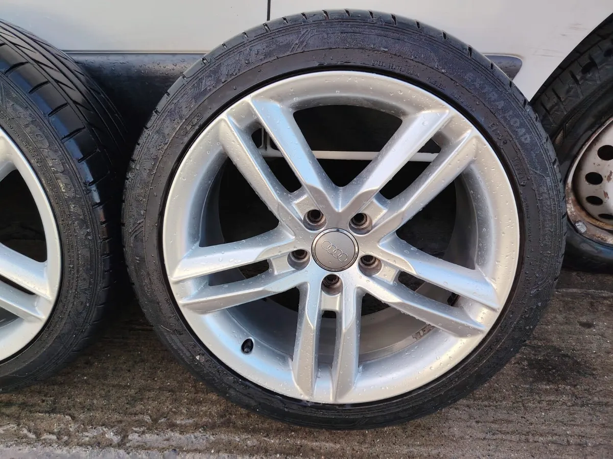18" Audi S line alloy wheels - Image 4