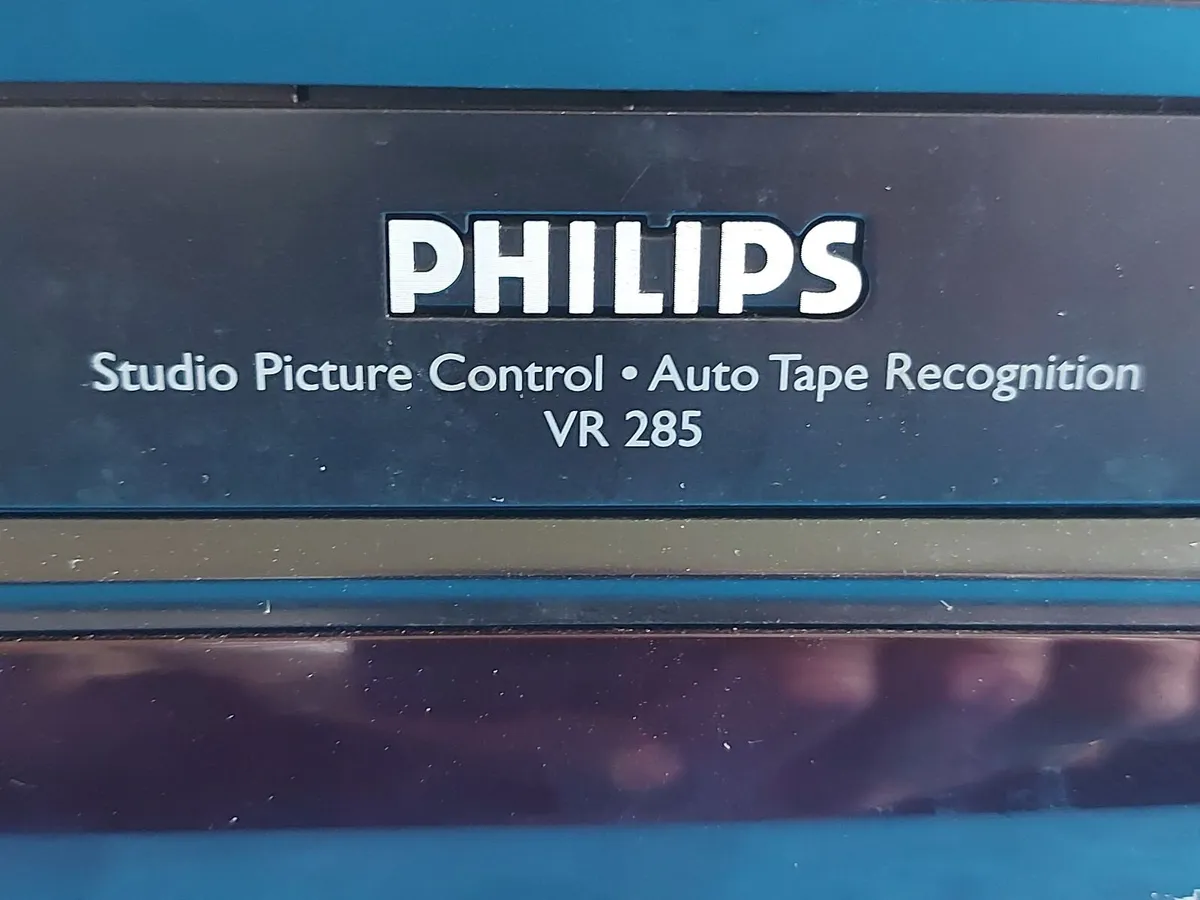 Philips VHS Player, Model No VR285, Studio Picture - Image 2