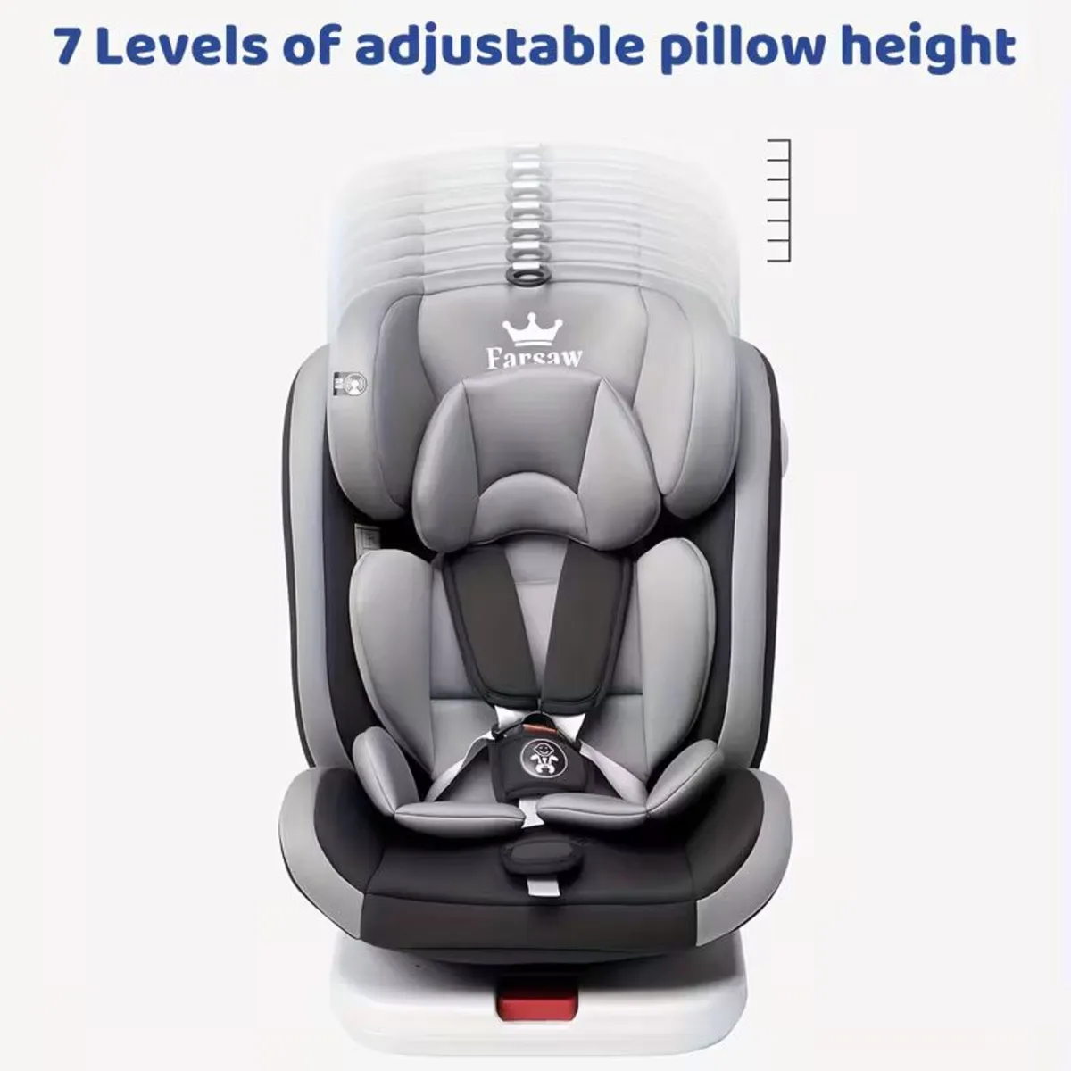 Baby Car Seat Child Seat 360° Rotatable Group - Image 4