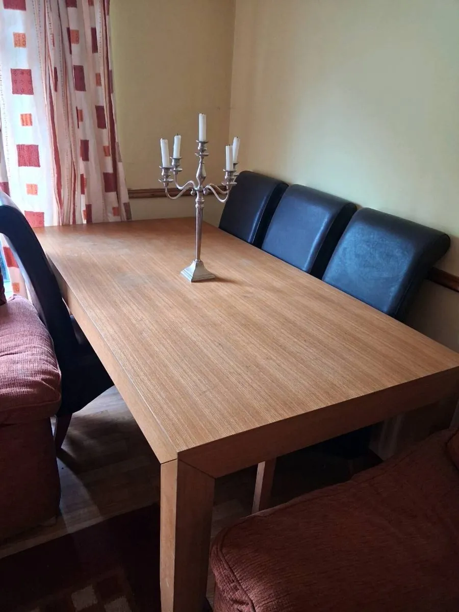 Table and 4 chairs