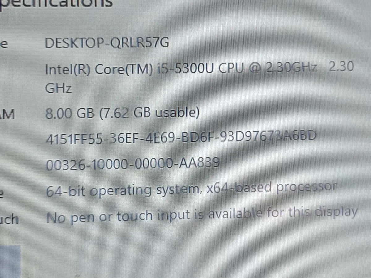 Dell Latitude E5450 Laptop, 8GB Ram 500GB HDD - Image 4