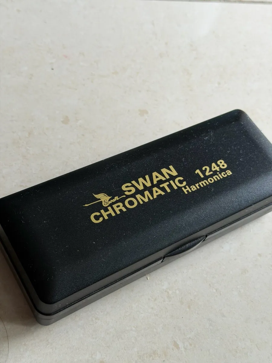 Swan professional 1248 chromatic harmonica - Image 1