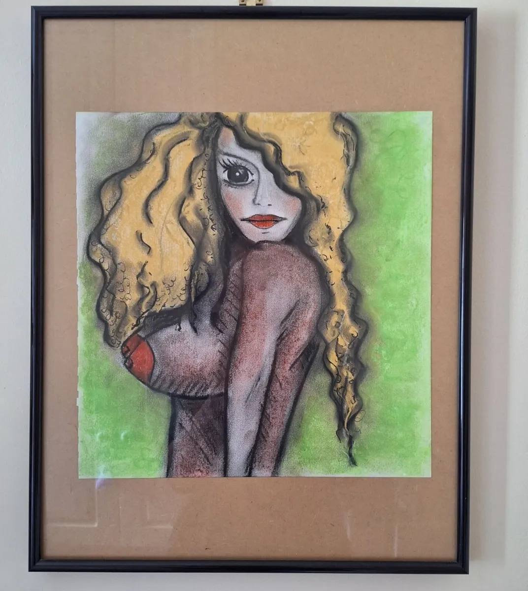 Set of 2 Original Artworks in Frames - Image 1
