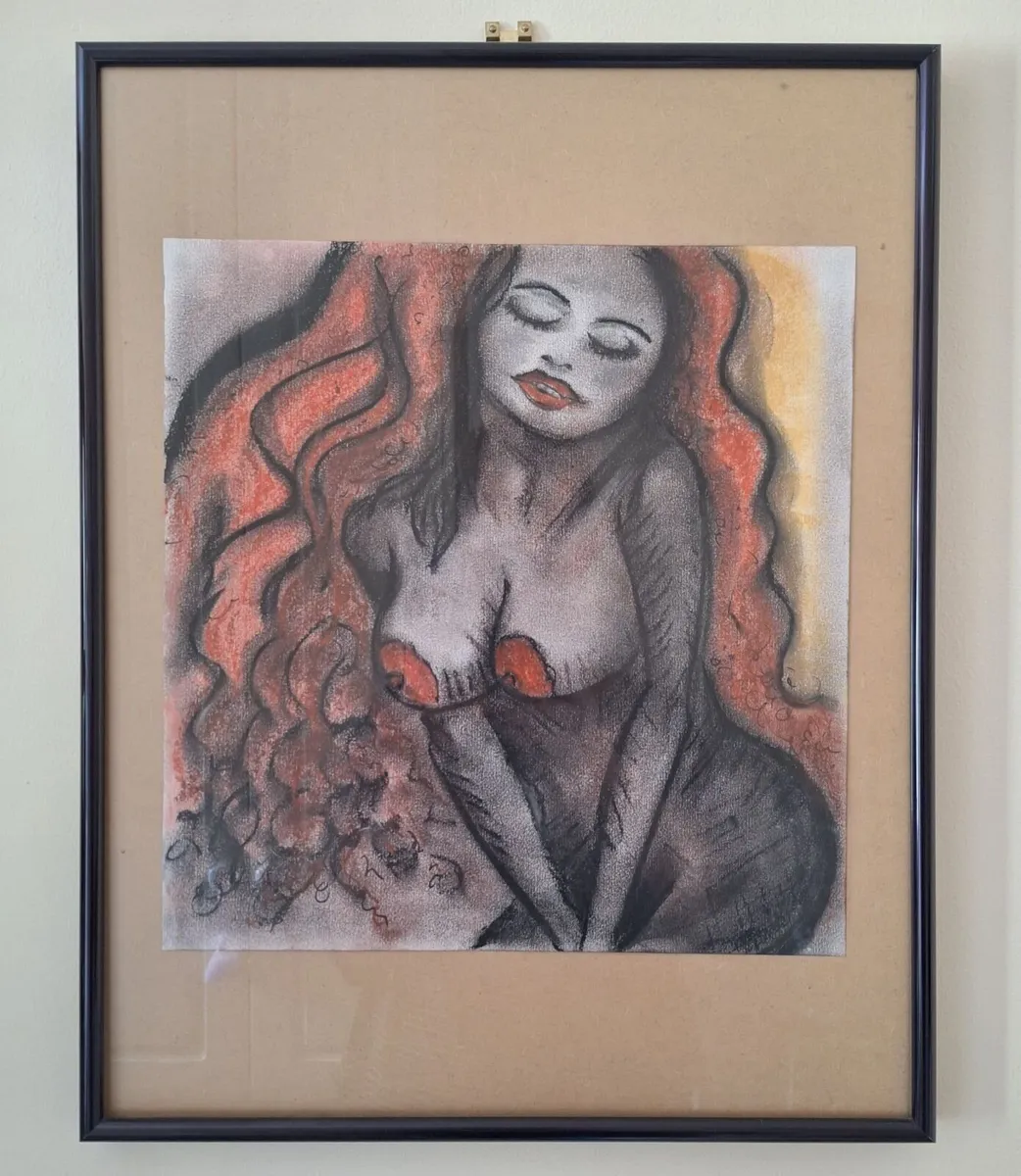 Set of 2 Original Artworks in Frames - Image 2