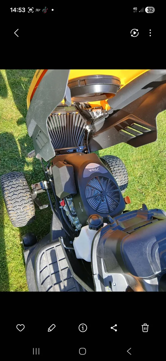 STIGA Ride on mower - Image 1