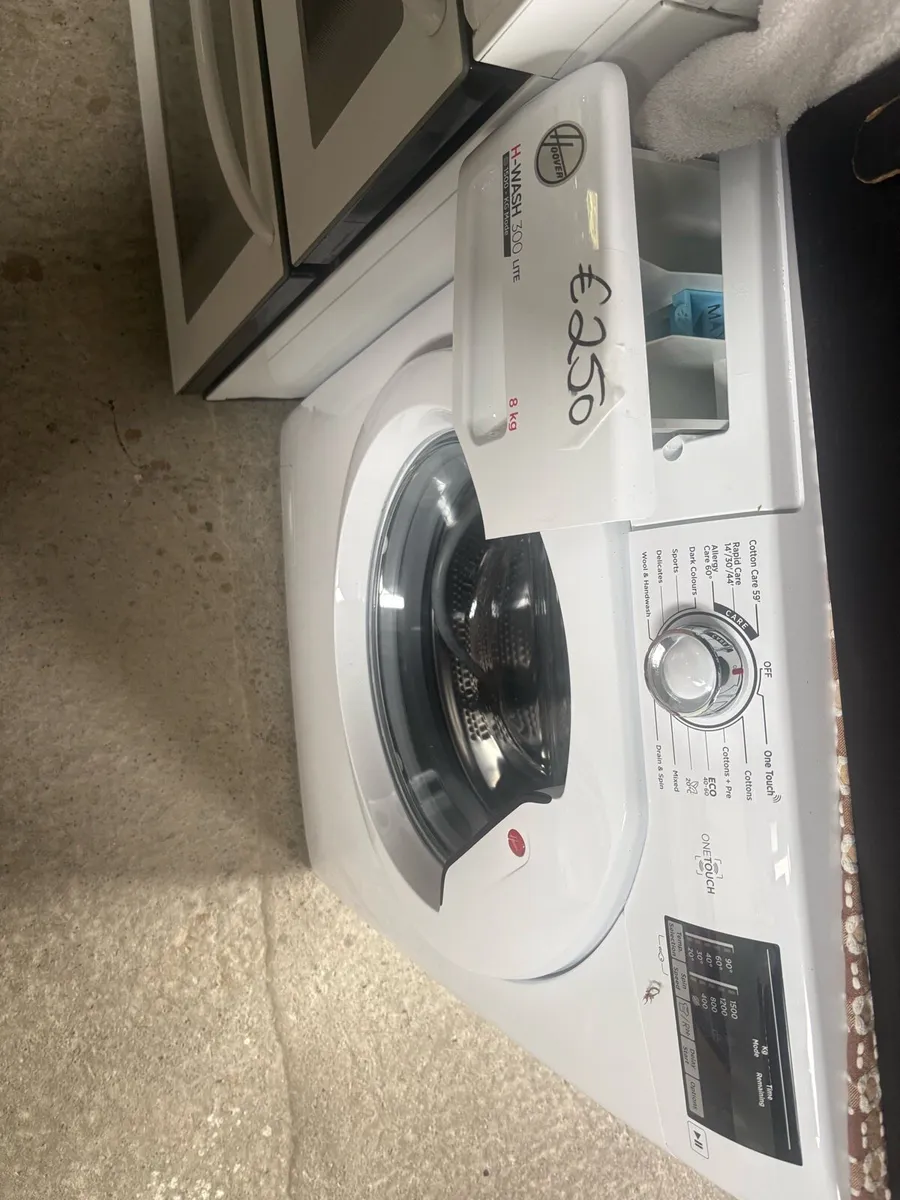 8kg Hoover washing machine - Image 2