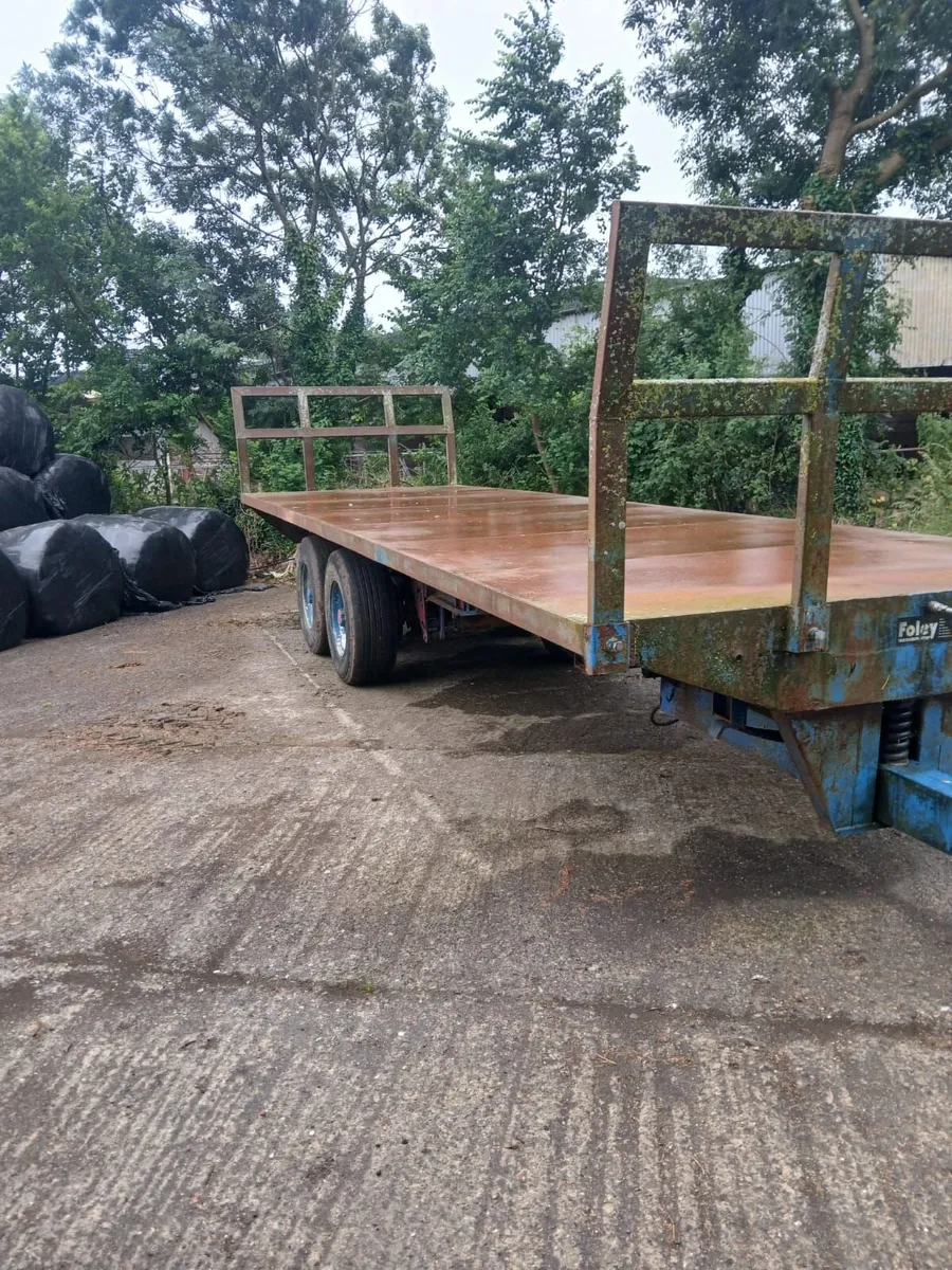 Foley 28ft Bale trailor - Image 1