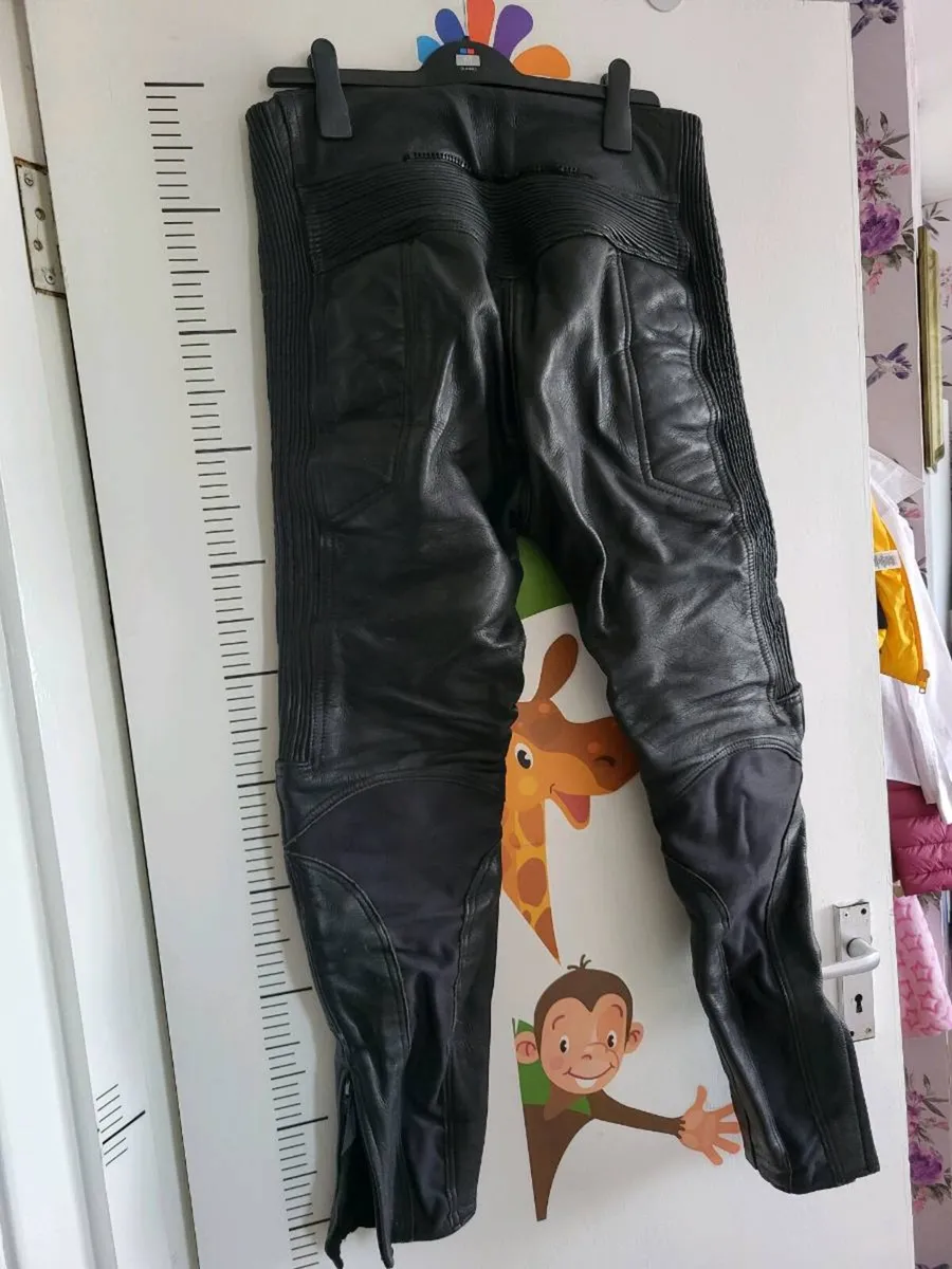 Motorcycle leather jacket - Image 3
